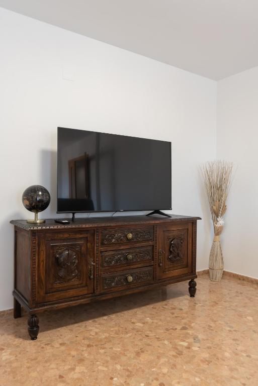 television apartamento de alquiler burriana