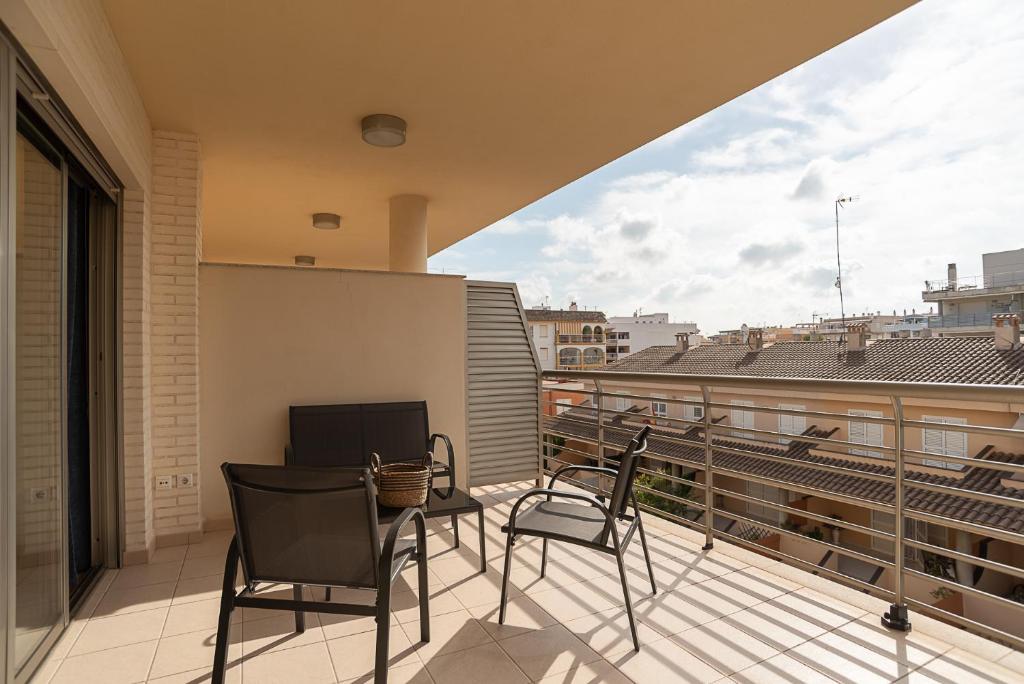 terraza apartamento de alquiler